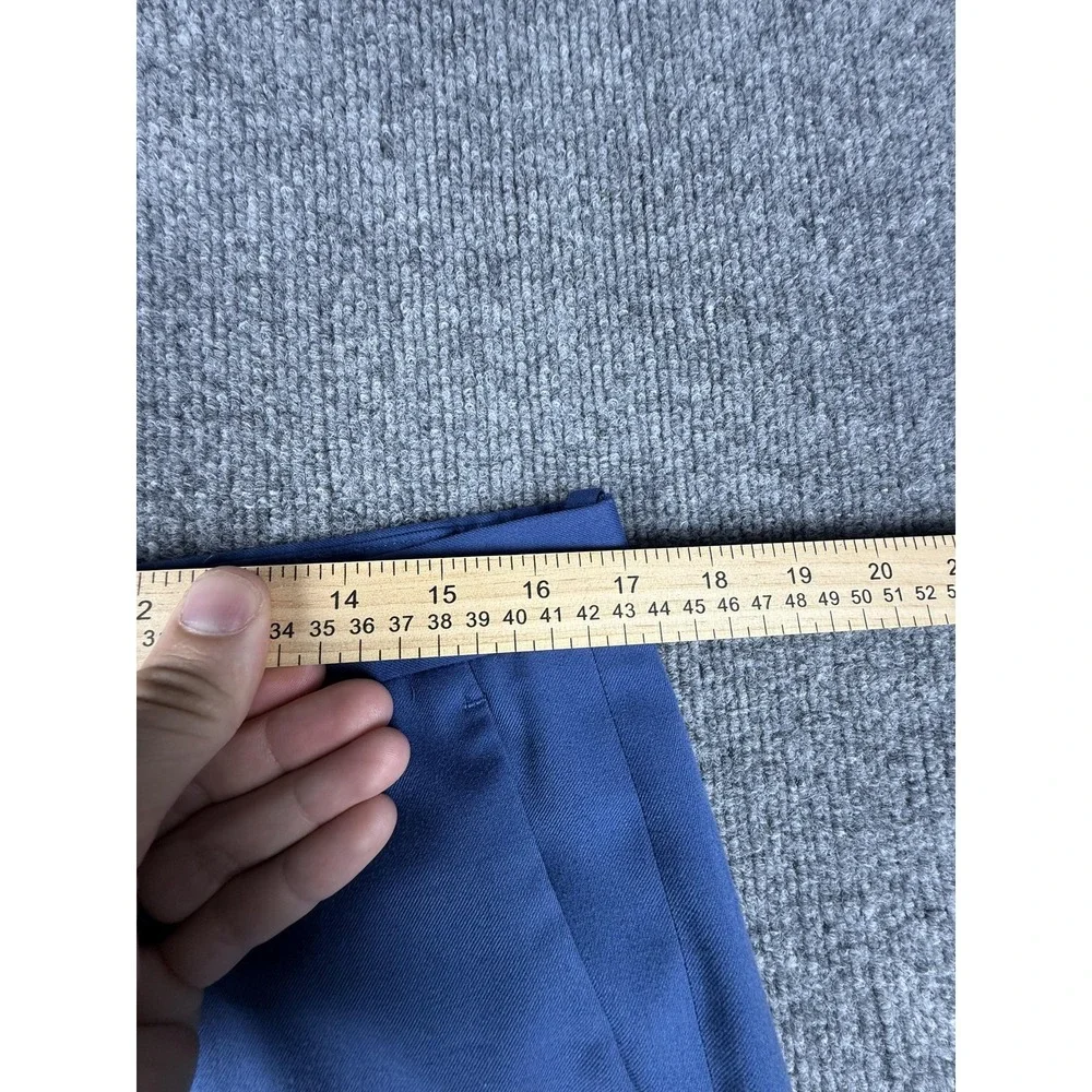 Perry Ellis Pants Mens 34x32 Stretch Dress Slacks Flat Front Business Office Wor